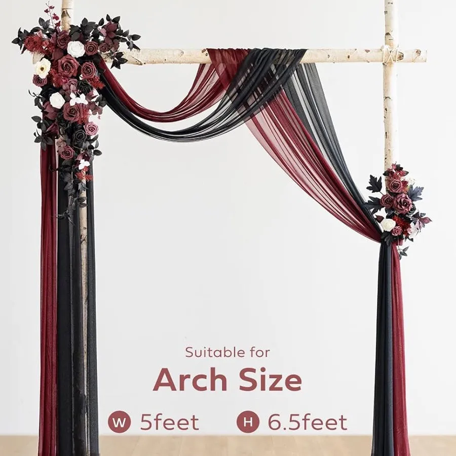 Black & Burgundy