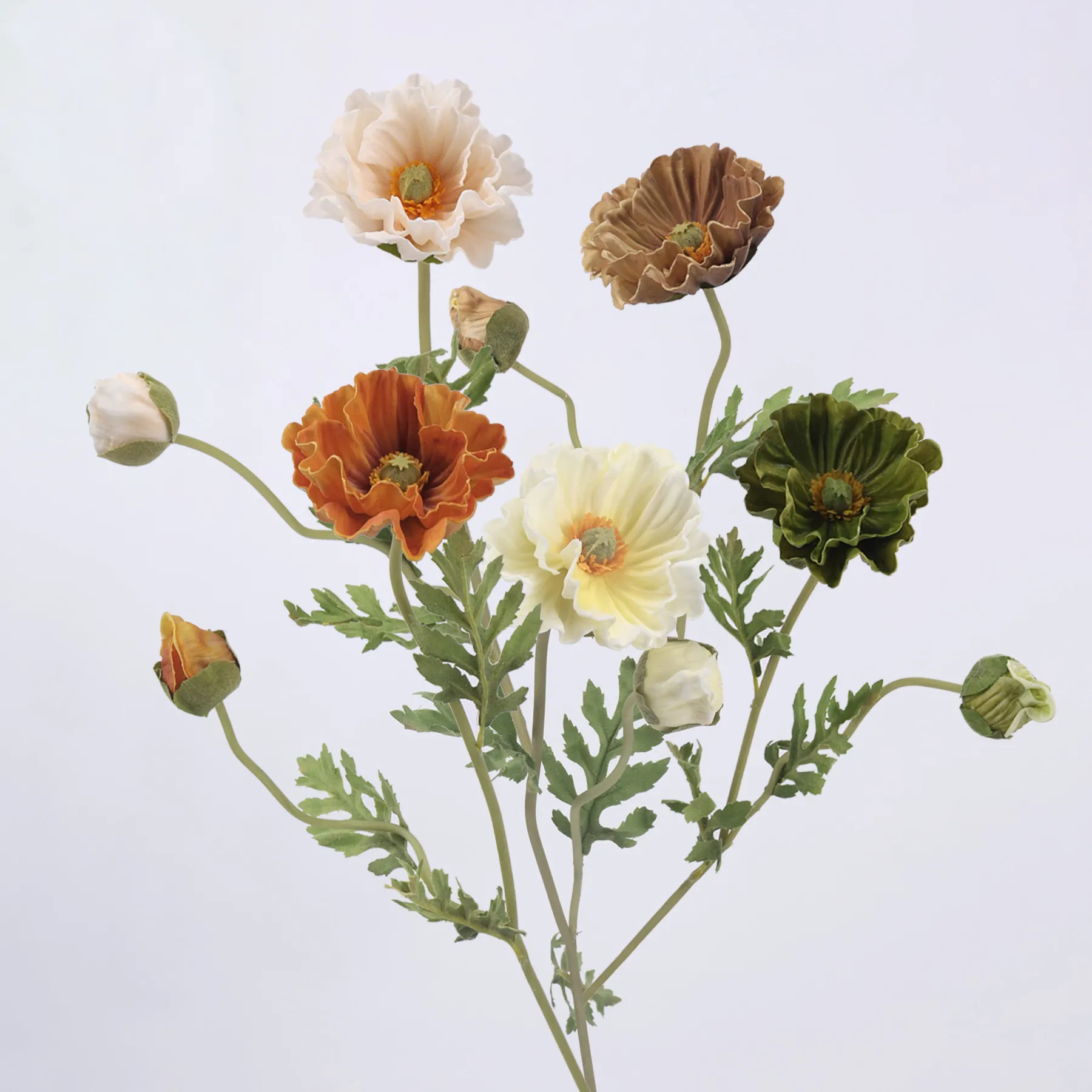 Solutions of silk flower brooch